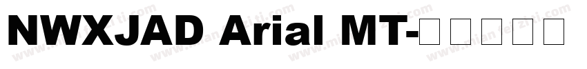 NWXJAD Arial MT字体转换